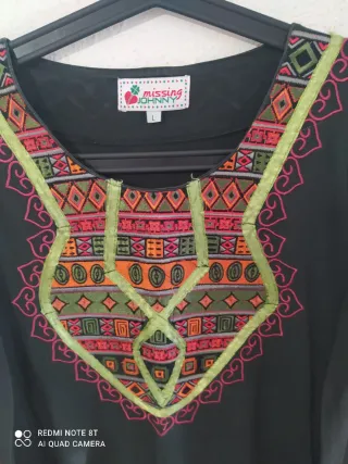 Vestido Missing Johnny bordado