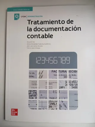 Tratamiento de la documentación contable