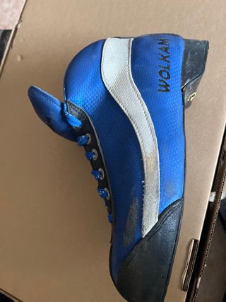 Botas de hockey azules
