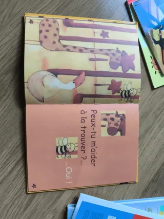 Once libros de cuentos para niños en francés.