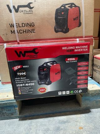 Soldadora IGBT 450A URZBURG Nueva