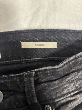 Pull&Bear Skinny Jeans Negros