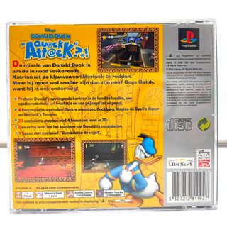 Disney Donald Duck Quack Attack - Ps1 Olandese