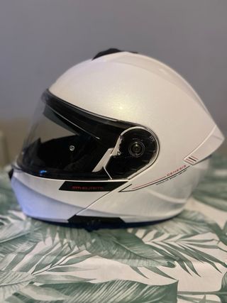 Casco modular MT Helmets blanco