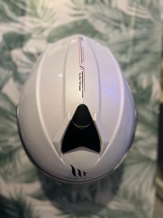 Casco modular MT Helmets blanco