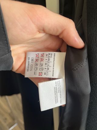 Cappotto Max Mara Cachemire Nero Dritto