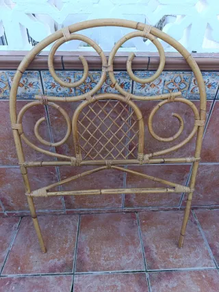 Cabecero de bambú para cama de 90cm