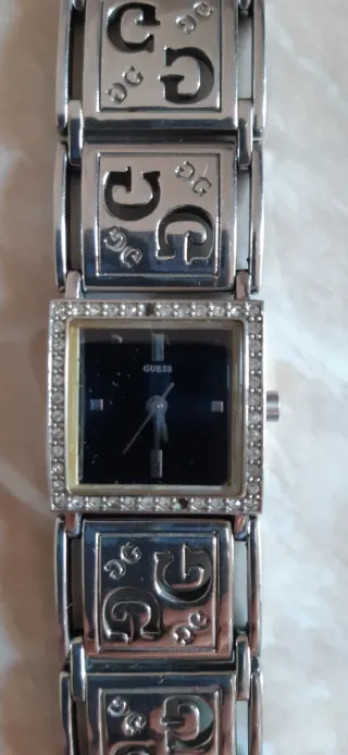 Orologio Guess donna quadrante nero con strass