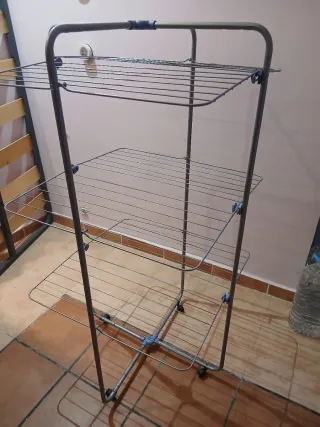 Tendedero plegable de 3 niveles