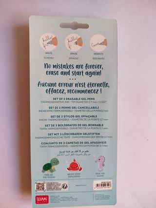 Set 3 Bolígrafos Legami Under the Sea