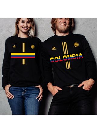 Sudadera Colombia personalizada