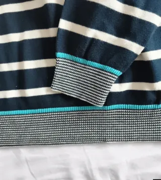 Jersey Green Coast Rayas Azul Blanco SOLO ENVIO