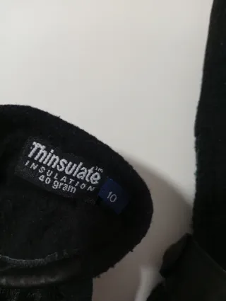 Guantes de mujer negros