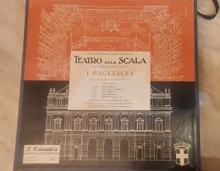 Vinile 33 giri I Pagliacci - Teatro alla Scala