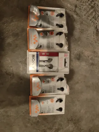 Cascos Sony Mini Jack Cable Negro