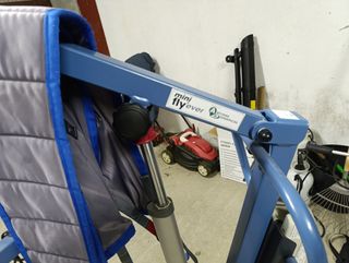 Grúa mini fly persona con arnes