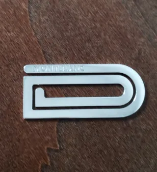 Fermasoldi Montblanc Argento 925