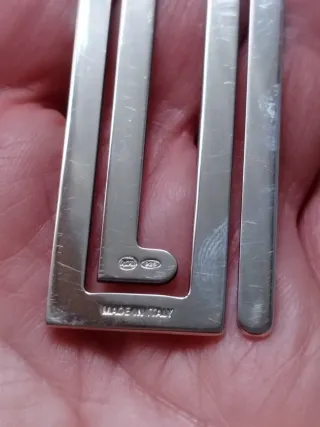 Fermasoldi Montblanc Argento 925