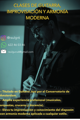 Clases de Guitarra, Improvisación y armonía