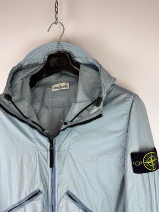 Giacca Stone Island Membrana TC azzurro