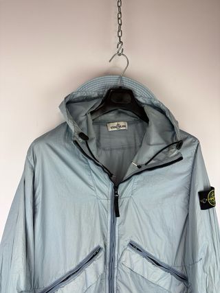 Giacca Stone Island Membrana TC azzurro