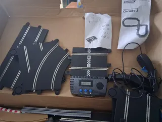 Circuito Scalextric SuperSlot Desafío Total