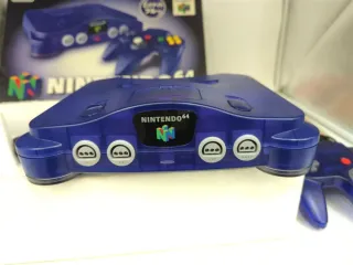 Nintendo 64 Blu Mezzanotte