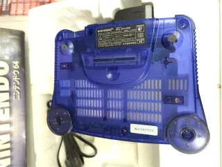 Nintendo 64 Blu Mezzanotte