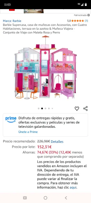 Casa delle Bambole Barbie