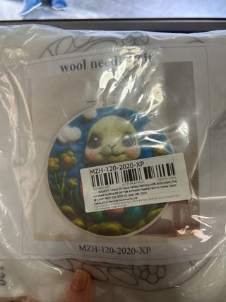 Kit Fieltro Lana Animalito 20x20cm