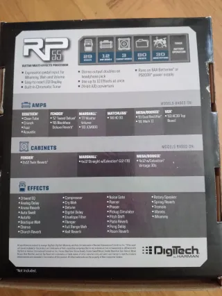 Pedalera Digitech RP55 Processore per Chitarra