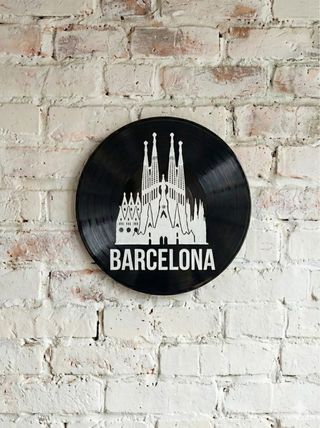 Vinilo Decorativo Pintado Skyline