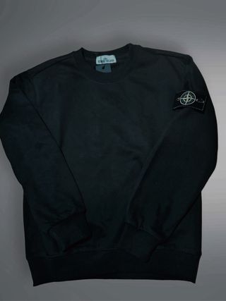 Sudadera Stone Island Negra Talla 14-16 (XS)