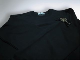 Sudadera Stone Island Negra Talla 14-16 (XS)