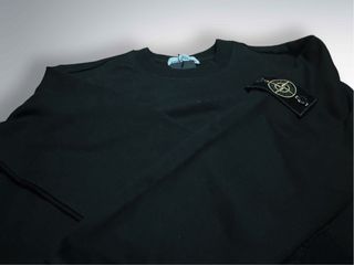 Sudadera Stone Island Negra Talla 14-16 (XS)