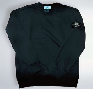 Sudadera Stone Island Negra Talla 14-16 (XS)
