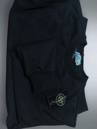 Sudadera Stone Island Negra Talla 14-16 (XS)