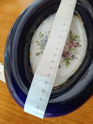 Svuota tasche Limoges blu cobalto