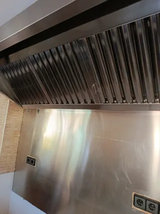 Campana extractora acero inoxidable con turbina in