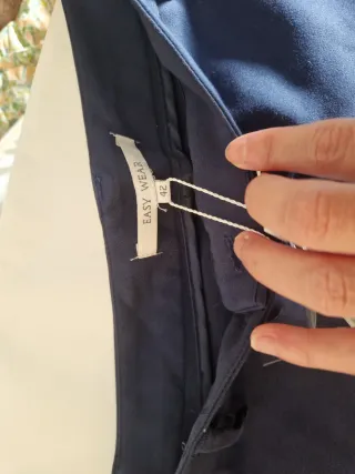 Pantalones tela talla 42