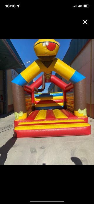 Castillo hinchable para fiestas