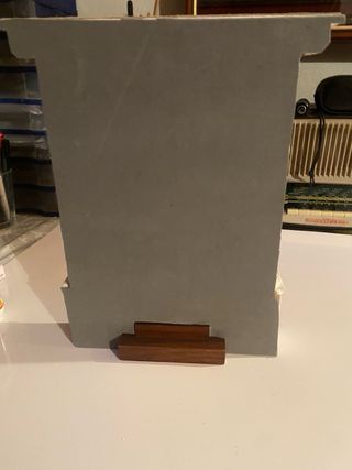 Crocefisso in legno con Evangelisti e cornice