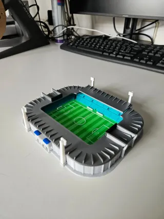Maqueta Estadio Helmántico - UD Salamanca
