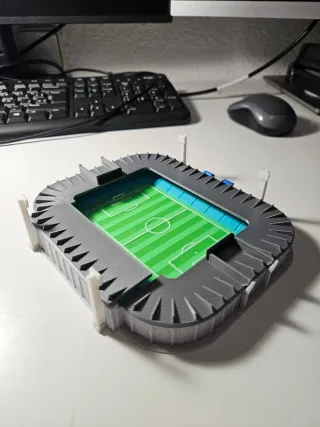 Maqueta Estadio Helmántico - UD Salamanca
