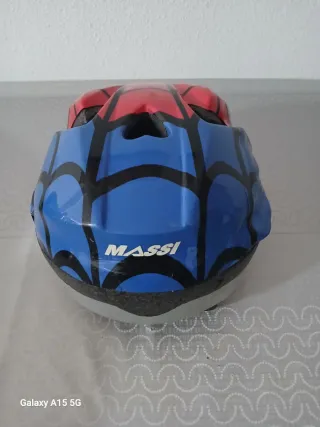 Casco de bicicleta infantil Spiderman