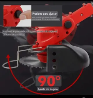 Tagliasiepi Ricaricabile Pieghevole (2 Batterie)