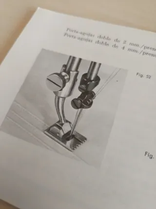 Prensatelas REFREY 427 para coser con doble Aguja