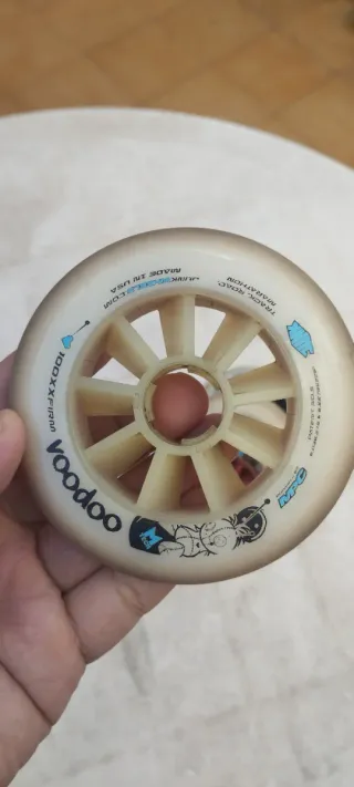 Ruedas para patinaje de velocidad 100mm.