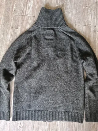 G-Star Maglione Zip Grigio Tg M/L