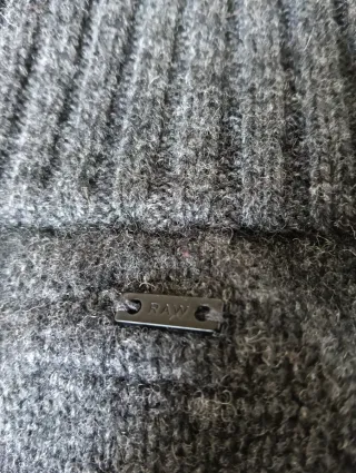 G-Star Maglione Zip Grigio Tg M/L